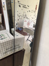 全品屋全身镜穿衣镜落地镜挂门服装店试衣壁挂镜一体简约北欧风黑155 实拍图