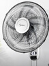 美的（Midea）【五叶大风力】壁扇 挂壁电风扇 家用节能低噪金属扇工厂通风吊扇食堂餐厅商用款广角摇头 FWA40YA 实拍图