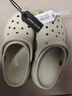 卡骆驰（CROCS）新款厚底云朵洞洞鞋送女友礼物206750 骨白色   34-35 实拍图