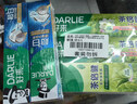 好来（DARLIE）原黑人超白密泡小苏打牙膏白桃清爽果味亮白去牙渍清新口气190g 实拍图