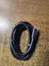 贝尔金（BELKIN）雷电拓展投屏 USB4全功能数据线 1.2米兼容雷电3传输4K@60Hz Type-C线 240W快充 20Gbps 实拍图