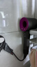 戴森（DYSON）【七夕礼物】HD15高速吹风机 Dyson Supersonic电吹风 快速干发 智能温控 呵护秀发 多风嘴 紫红色 实拍图