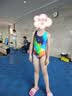 速比涛（Speedo）儿童泳衣经典竞速训练抗氯柔软贴合速干连体泳衣女童 海蓝/蓝 26 实拍图