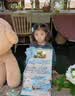 BAGEL爱艾莎公主玩具小女孩生日礼物发首饰实用礼盒3-6-12岁儿童套装扮 蓝色冰雪礼盒141件套方形首饰盒 实拍图