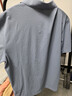 KOLON SPORT/可隆SECO POLO衫  男士户外抗菌防晒UPF50+吸湿速干T恤 LHPT6MTT23-GB 灰蓝色 M 170/92A 实拍图
