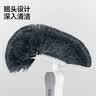 五月花马桶刷两件套无死角洗厕所马桶刷子长柄清洁刷带底座 实拍图
