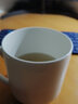 錦鳯会议茶杯酒店宾馆陶瓷茶杯骨瓷盖杯商务办公瓷杯碟纯白定制logo 大号嘉宾杯 实拍图
