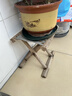 墨斗鱼花盆托底盘花盆托盘底座接水盘圆形塑料树脂加厚23cm*5绿色 实拍图