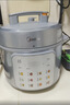 美的（Midea）有钛青瓷0涂层营养蒸电压力锅5L 智能预约多功能一体高压电饭锅MY-E5811G家用4-6人开盖火锅电饭煲 实拍图