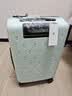 米家小米行李箱20英寸拉杆箱可登机箱万向轮旅行箱男女小型密码箱绿色 实拍图