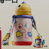 babycare儿童水杯6个月以上宝宝霸王龙不锈钢保温杯上学450ml-新旧款混发 实拍图