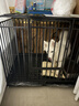 憨憨宠 狗笼 狗笼子中大型犬小型犬带厕所加粗加固金毛拉布拉多方管笼子 升级六面全方管125*95*105cm 120斤内适用 实拍图