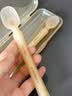 COOKSS硅胶勺子新生婴儿软勺宝宝辅食勺子喂水喂奶米糊专用儿童餐具套装 实拍图