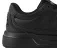 阿迪达斯（adidas） 男女鞋板鞋秋季皮面防泼水黑色百搭运动休闲鞋 碳黑 44 实拍图