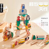 imikids大粒串珠积木幼儿童穿珠子玩具宝宝蒙氏穿线教具益智 萌宠动物秀 实拍图