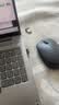 罗技（Logitech）M170无线鼠标（M171 M172造型）usb无线鼠标电池笔记本电脑商务办公鼠标Mac 中小手便携 对称 多彩 灰色 实拍图