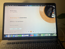 苹果（Apple） MacBook Pro/Air 二手苹果笔记本电脑 商务 办公 游戏 设计 剪辑 20款【旗舰】N63-M1芯片灰银8G-256G 实拍图