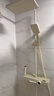九牧优选淋浴花洒套装钢琴按键恒温增压喷头家用浴室卫生间手持淋雨器 【YF1-6001】奶白色-四档数显冷热款 花洒套装 实拍图