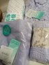 全棉时代毛巾纯棉运动跑步健身速干加大吸水抗菌防螨擦汗 聚力紫30*90cm 实拍图