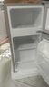 华宝小冰箱迷你小型家用冷藏冷冻两用一级能效出租房宿舍用办公室节能省电双门电冰箱 【一级能效】68L银色【全国联保】 实拍图