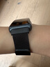 臣颂（CHENSONG）适用华为手环band/7表带米兰尼斯磁吸金属表带通用华为手环7nfc版个性潮透气腕带替换带黑色 实拍图