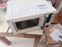 美的（Midea）空气炸微波炉烤箱一体机复古奶油风高颜值无油低脂大功率APP智能AI变频不锈钢内胆25L（PC23F5W） 实拍图