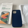 绿联 【食品级硅胶认证】适用苹果12/12Pro手机壳通用iPhone12/12Pro液态硅胶保护套软边防摔海军蓝 实拍图