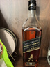 尊尼获加（JOHNNIE WALKER）洋酒 12年黑方黑牌1000ml 苏格兰调和型威士忌无盒 实拍图