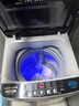 奥克斯（AUX）波轮洗衣机全自动 大容量洗衣机家用宿舍租房神器 【国补】 灰色8KG洗脱容量/智能风干【蓝光抑菌】 波轮 实拍图