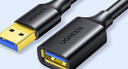绿联USB3.0延长线公对母数据连接线电视电脑主机硬盘U盘鼠标键盘打印机扩展线加长转接线1.5米 30126 实拍图