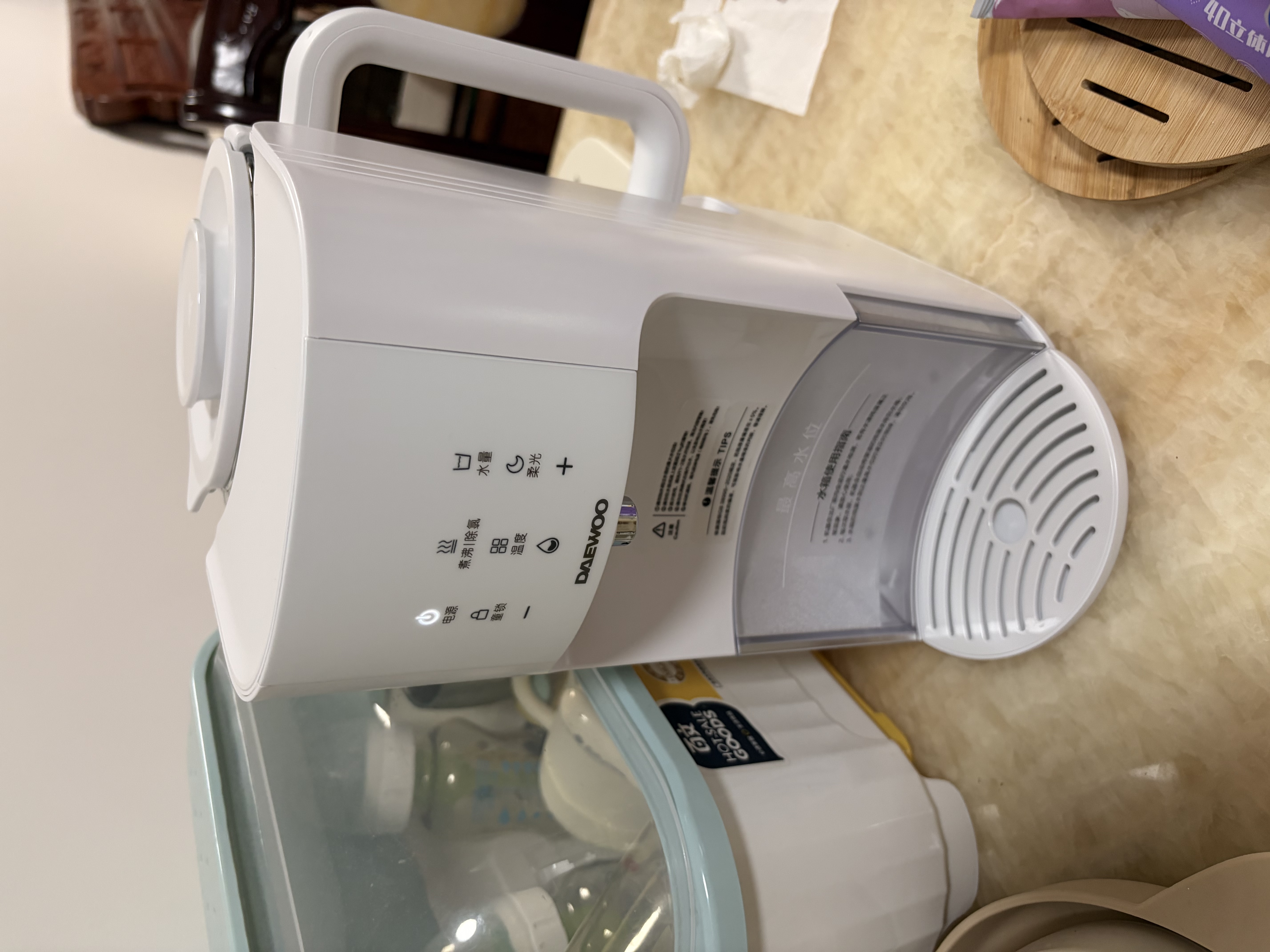 大宇恒温热水壶婴儿专用泡奶机全自动智能定量出水冲奶家用调奶器 【净饮MAX】 1800ml 升级不锈钢管道丨专利预排管道水 实拍图