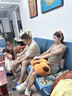 康佳（KONKA）腰部按摩仪器肩颈腰背部腰肌劳损女性颈腰椎护腰靠垫揉捏热敷办公护腰靠实用生日礼物送男女友爸妈 实拍图