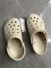 卡骆驰（CROCS）贝雅卡骆班洞洞鞋|205089 冬日白/彩色-1LI   37 /38(230mm)   实拍图