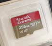 闪迪（SanDisk）256GB TF(MicroSD)内存卡4K极速金卡A2 V30 U3兼容大疆Pocket3/4P/Action 6运动相机/无人机存储卡 实拍图