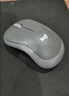 罗技（Logitech）M196 无线蓝牙鼠标 办公鼠标 笔记本商务办公家用 小巧便携 对称手型 石墨灰 实拍图