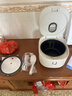 美的（Midea）电饭煲3-4人电饭锅4L银钻内胆12大菜单顶置触控屏家用智能微压电饭煲MB-AFB4041RL 实拍图