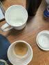 陶相惠 茶杯陶瓷杯办公杯会议杯带盖10只套装开会杯子商务会议水杯350ml 实拍图