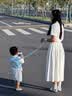 爱宝适儿童防走失牵引绳宝宝防丢失背包手环防丢遛娃两用蓝色狮子 M512 实拍图