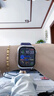 Apple/苹果 Watch S11 智能手表GPS款42毫米银色铝金属表壳雾紫色运动型表带S/M MEUT4CH/B 实拍图