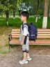 活石早教益智儿童书包小学生1-3年级3-6女孩男超轻减负4-5年护脊轻便 标准款-减压太空书包【海绵背+护腰+护脊+勋章日程表】 实拍图