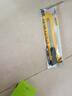 得力（deli）大号通用美工刀/裁纸刀自锁公用品生活剪裁工具18mm办 黄色TD463 实拍图