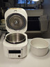 东芝（TOSHIBA）【旗舰新品】小白露风冷电压力锅 5L 4-8人高压锅家用IH锁鲜0排气 纯钛0涂层+陶瓷双胆PC-50MXVC 实拍图