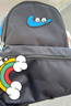耐克（NIKE）儿童双肩包 玲珑小巧旅行包书包休闲包FZ7259-010 黑蓝 实拍图