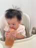 马博士婴儿辅食袋宝宝米糊果泥袋挤压式储奶保鲜喂辅食神器双吸管背带粉 实拍图