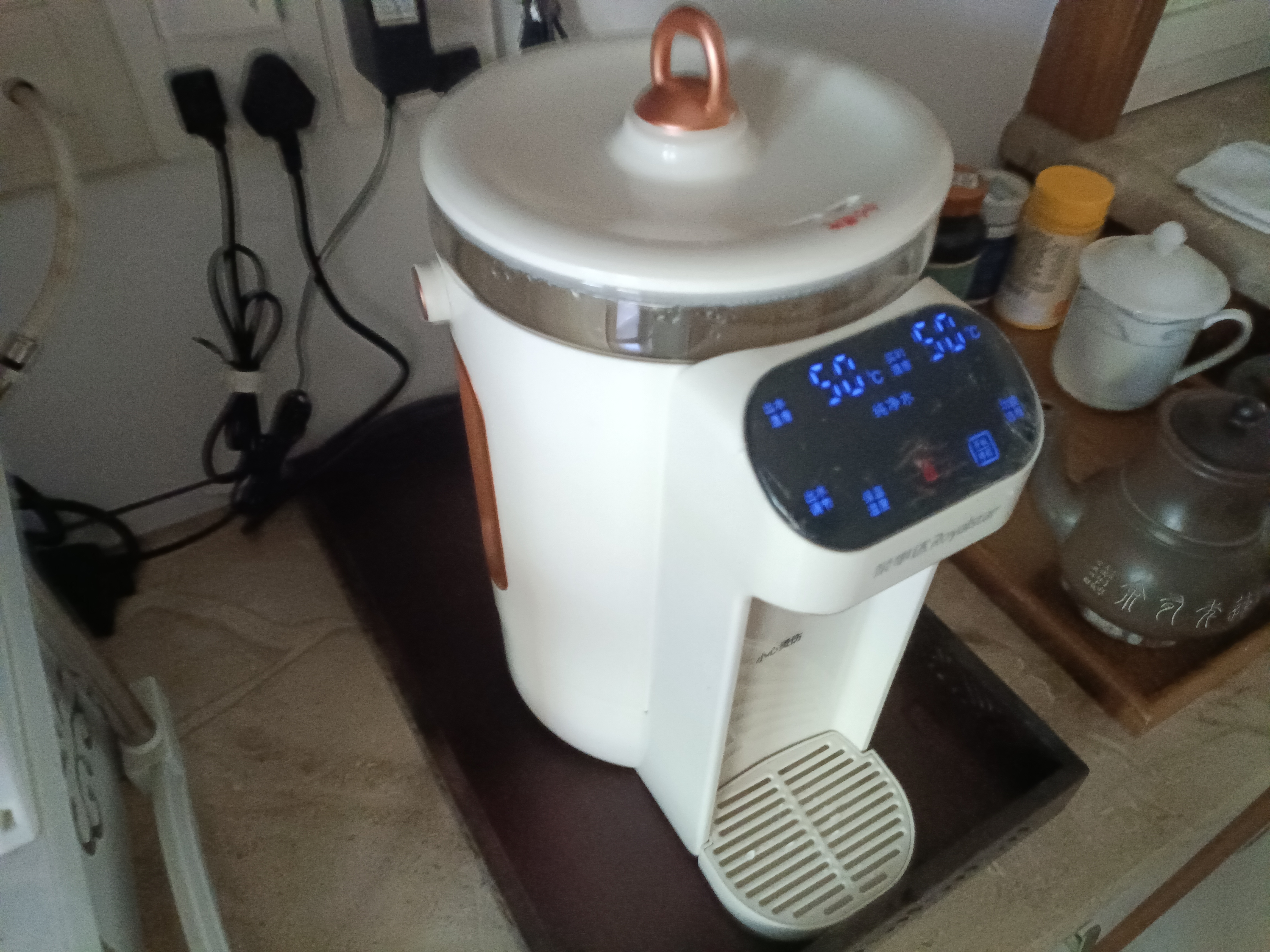 荣事达电热水壶定量出水恒温电热水瓶小型家用智能除氯速热冲奶调奶器开水壶保温烧水壶泡奶机热水饮水机 4L 升级定时定量出水/316发热盘/12段精准控温 实拍图