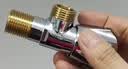 莱尔诗丹（Larsd）角阀加厚 大流量冷热水快开三角阀八字阀止水阀4分进出口LD112C 实拍图