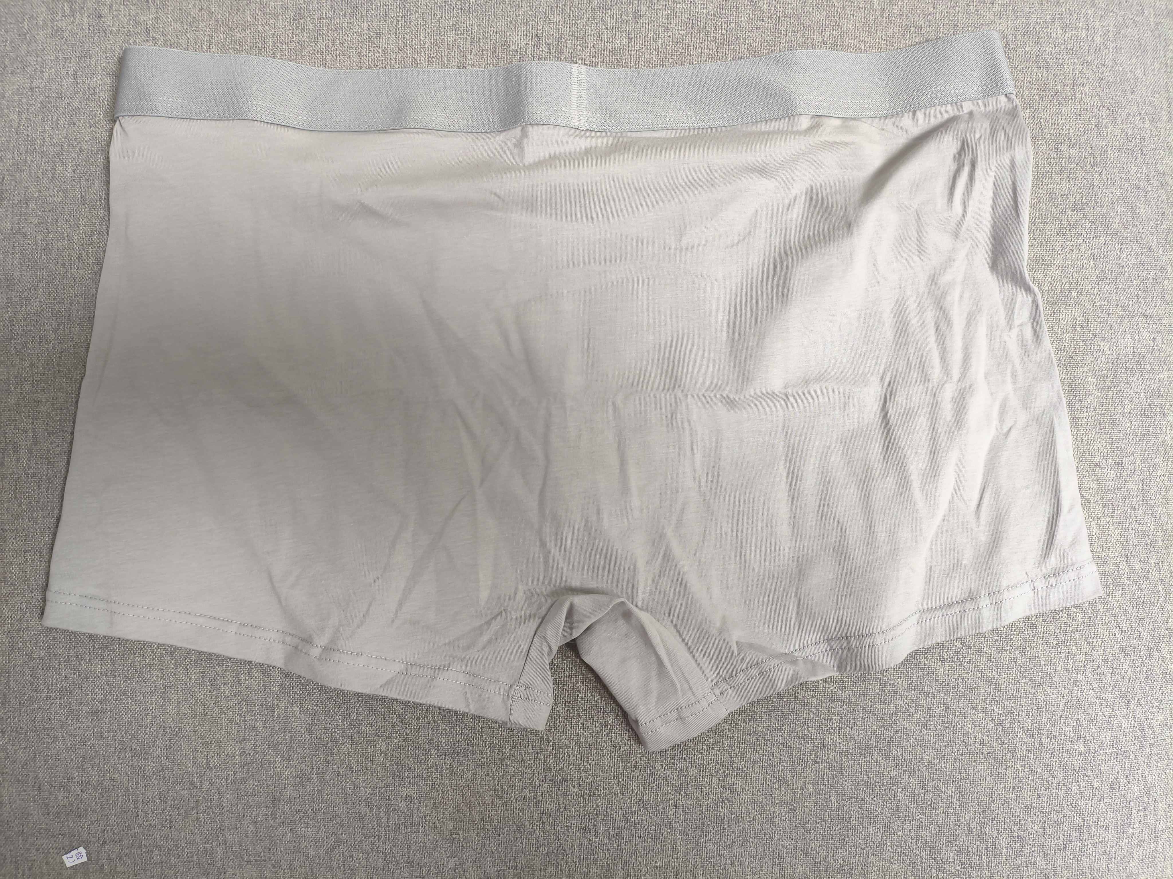 京舒然京东自有品牌【新疆棉】男士纯棉内裤10A抗菌平角短裤6条 3XL 实拍图