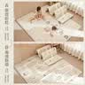贝易宝宝爬爬垫婴儿防摔爬行垫XPE无甲酰胺折叠垫包边180*200*2cm彩虹 实拍图