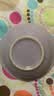 BD飞碟猫碗陶瓷釉下彩宠物饭碗吃粮喝水 紫色飞碟猫碗 实拍图