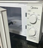 美的（Midea）【2026新款】快捷微波炉 家用小型  360°转盘加热  旋钮操控 高温杀菌 易洁内胆 M1-L213B 纯白 实拍图